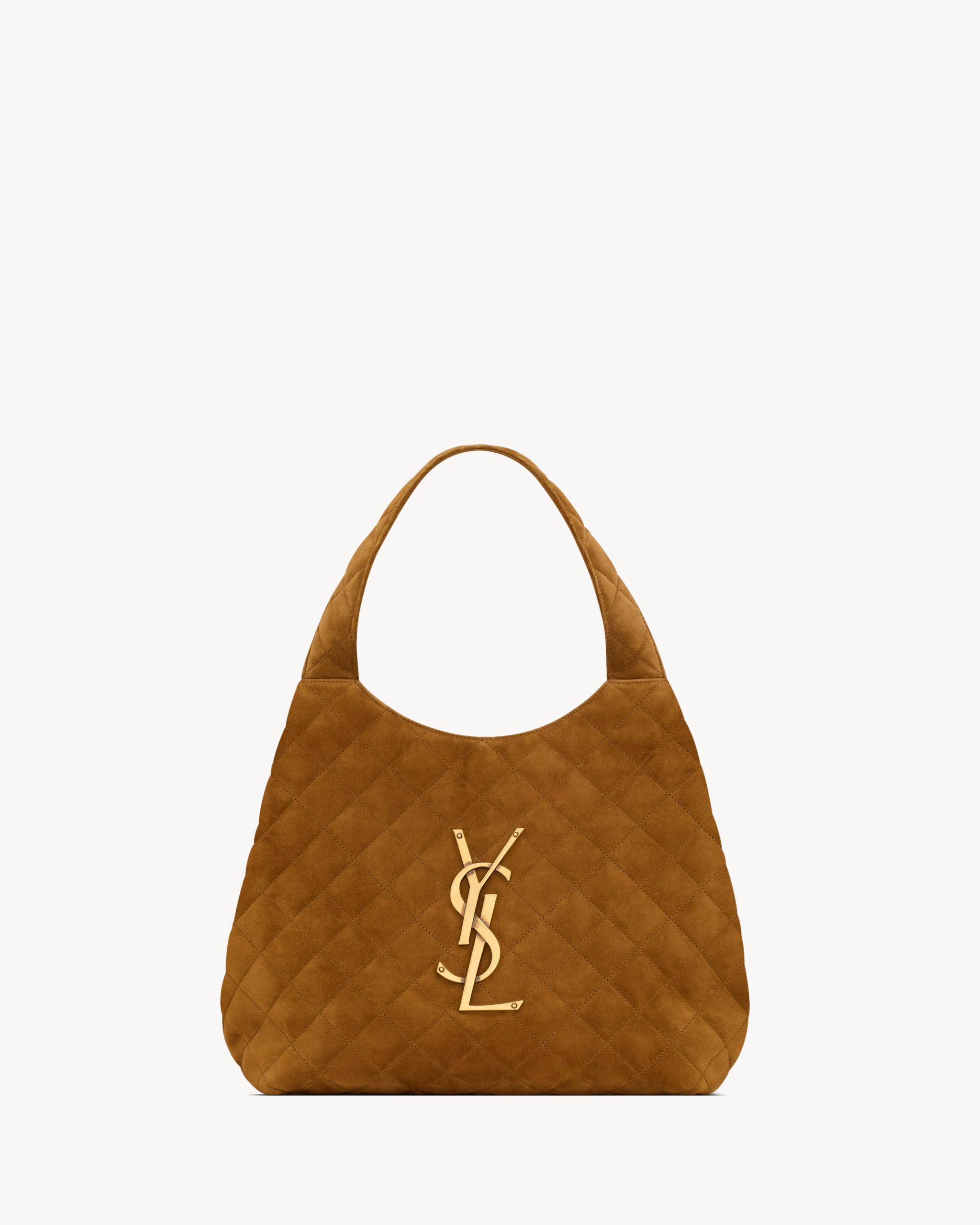 YSL ICARE Medium in quilted suede - Image 3
